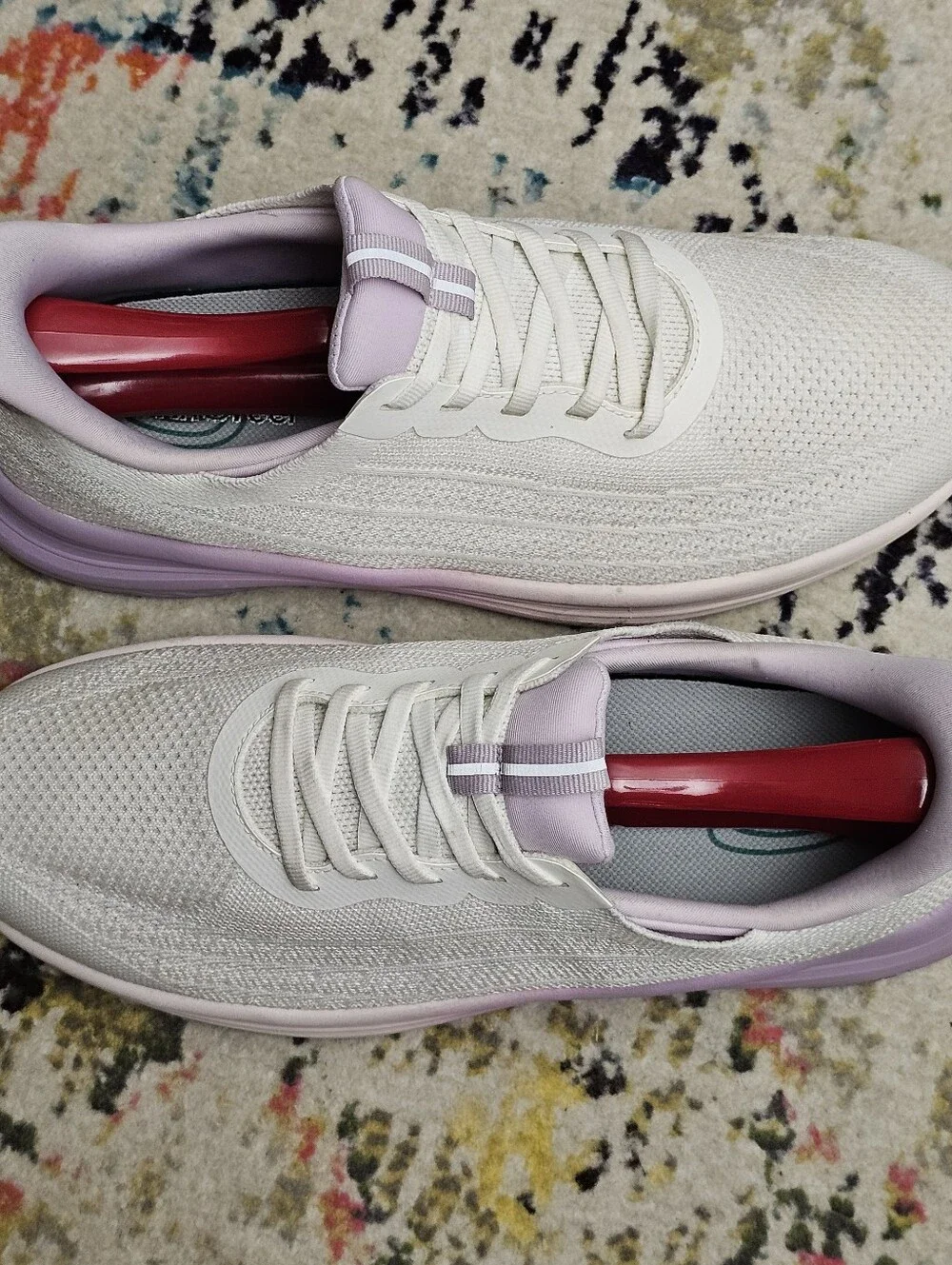 Orthofeet Nira Womens Size 10.5 XW Handsfree Athletic Walking Shoes Pink White